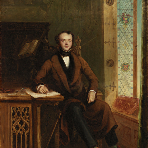 Portrait of William Wailes, c. 1845 (oil on canvas)