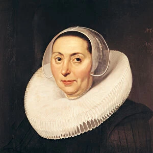 Portrait of a Woman, 1665 (oil on panel)