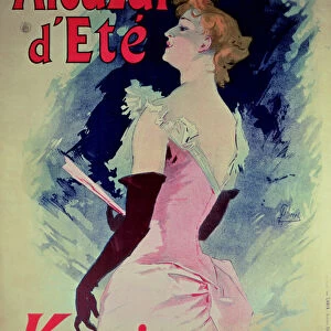 Poster advertising Alcazar d Ete starring Kanjarowa