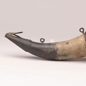 Powder horn, 1775 circa (horn)