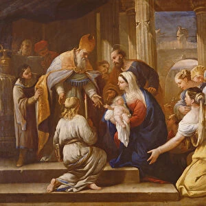 Presentation at the Temple (oil on canvas)