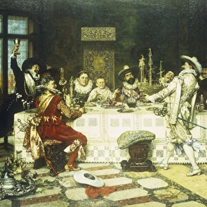 The Princes Birthday Party, 1886 (oil on canvas)