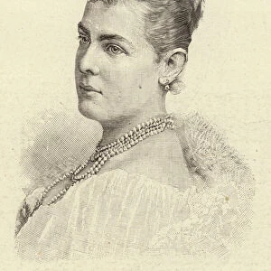 Princess Elsa of Wurtemberg (engraving)