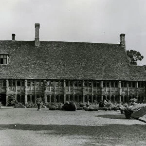 The Prior's Lodge, Wenlock Abbey, from 100 Favourite Houses (b/w photo)