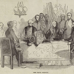 The Privy Council (engraving)