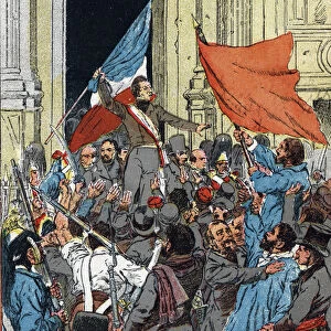 Proclamation of the Second Republic, Revolution of 1848