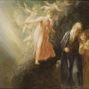 Prospero, Miranda and Ariel, from The Tempest, c