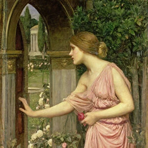 Psyche entering Cupids Garden, 1903 (oil on canvas)