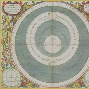 Ptolemaic System, from The Celestial Atlas, or The Harmony of the Universe