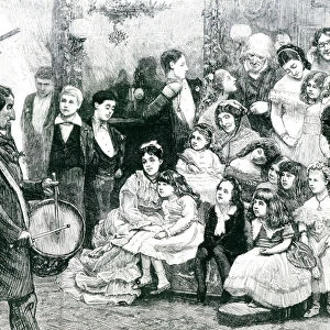 Punch in the Drawing Room, 1871 (engraving)