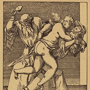 Punishment of infidelity (engraving)
