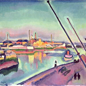 Quai Notre-Dame, Le Havre, 1908 (oil on canvas)