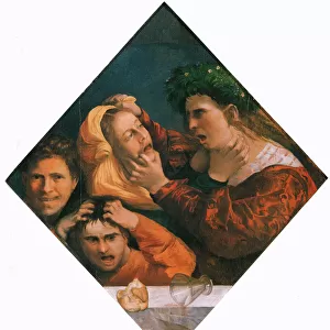 The quarrel, c. 1515-20 (oil on canvas)