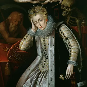 Queen Elizabeth I (1538-1603) in Old Age, c. 1610 (oil on panel)