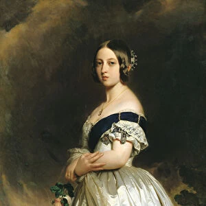 Queen Victoria (1837-1901) 1842 (oil on canvas)