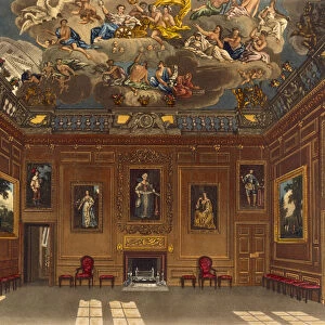 The Queens Audience Chamber, Windsor Castle, from Royal Residences
