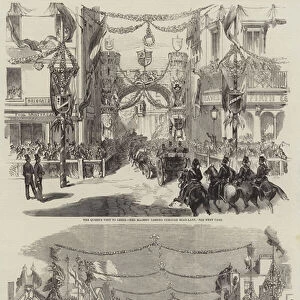 The Queens Visit to Leeds (engraving)