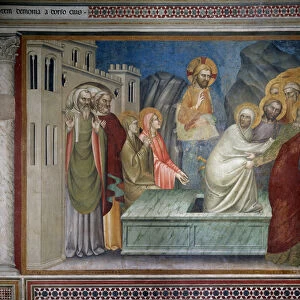 The raising of Lazarus (Fresco, 1365)