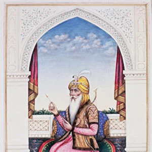 Ranjit Singh (1780-1839) Maharajah of the Punjab (pencil, gouache & w / c on paper)