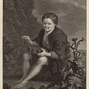 The rat-catcher (engraving)
