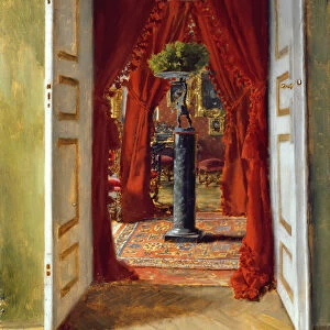 The Red Room, 1882 (oil on board)