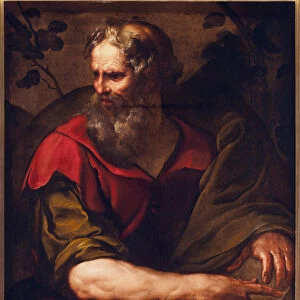 Representation of the apostle Saint Simon the Zelote (or Saint Simon the Cananeen
