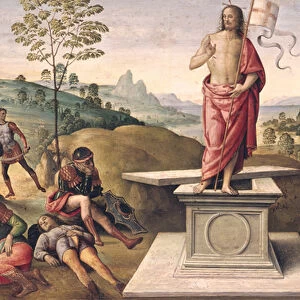 The Resurrection of Christ, from the Convent of San Pietro, Perugia, 1496-98 (oil