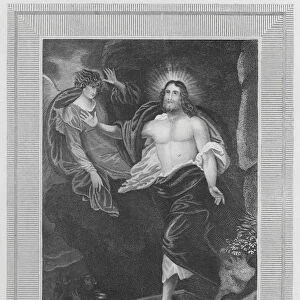 The Resurrection, Matthew, XXVIII (engraving)