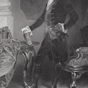 Richard Henry Lee (1732-94) (litho)