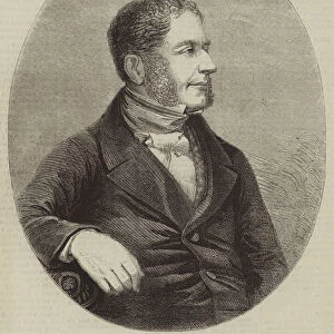 The Right Honourable Sir Benjamin Hall, Baronet, Chief Commissioner of Works (engraving)