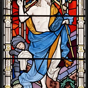 The Risen Christ, 1862 (stained glass)
