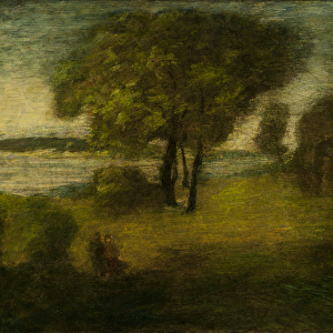 The River, c. 1890 (oil on canvas)