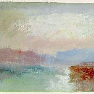 River scene, 1834 (w / c)