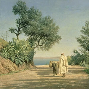 The Road to the Sea, Algeria, 1883 (oil on canvas)