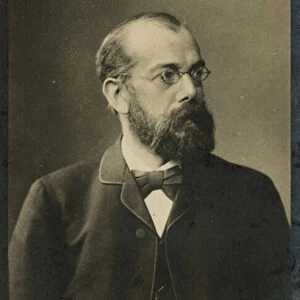 Robert Koch, Medecin, 1843 (b / w photo)