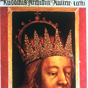 Rudolf IV, Emperor of Austria and Tyrol (1339-65), c. 1360 (panel)