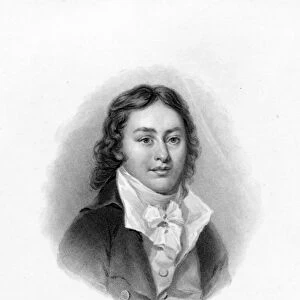 Samuel Taylor Coleridge, engraved by Richard Woodman (engraving)