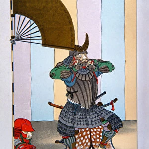 Samurai of Old Japan: Tokugawa Iyeyasu after the battle of Sekigahara in 1600