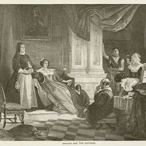Sancho and the Duchess (engraving)