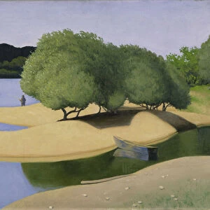 Sandbanks on the Loire (Des Sables au bord de la Loire), 1923 (oil on canvas)