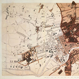 Sanitary Map of the Town of Leeds, by Stephen Sly for Her Majestys Stationary Office