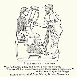 Sappho and Alcaeus (engraving)