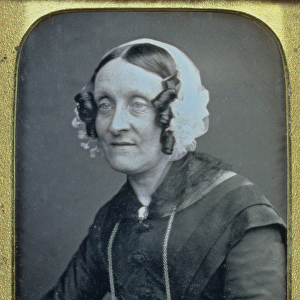 Sarah Faraday, wife of Michael Faraday (1791-1867) 1840s-50s (daguerreotype)