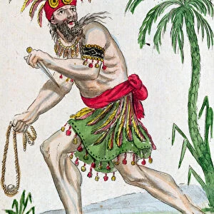 A Savage from the Marquesas Islands, from Encylopedie des Voyages
