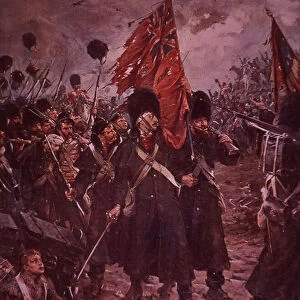 Saving the Colours, the Guards at Inkerman during the Crimean War in 1854, 19th century