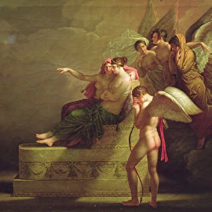 Scene from the legend of Amour and Psyche (oil on canvas)