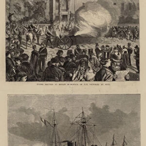 Scenes of Franco-Prussian War (engraving)