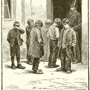 The School Board Inspector Abroad (engraving)