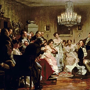 A Schubert Evening in a Vienna Salon (painting)