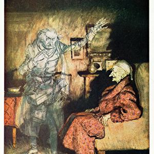 Scrooge and The Ghost of Marley, from Dickens A Christmas Carol